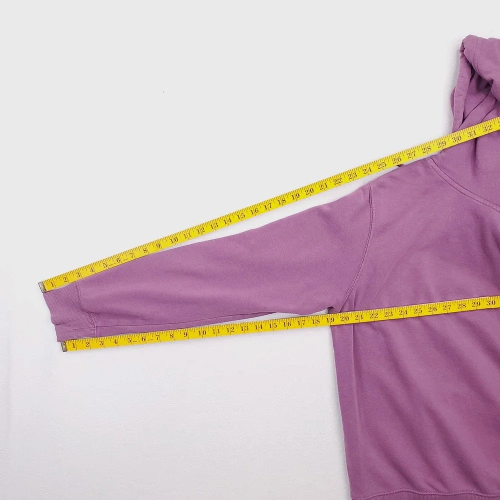 North Face Hoodie Mens Small Purple Pullover Sweatshirt Hoody Outdoor Preppy